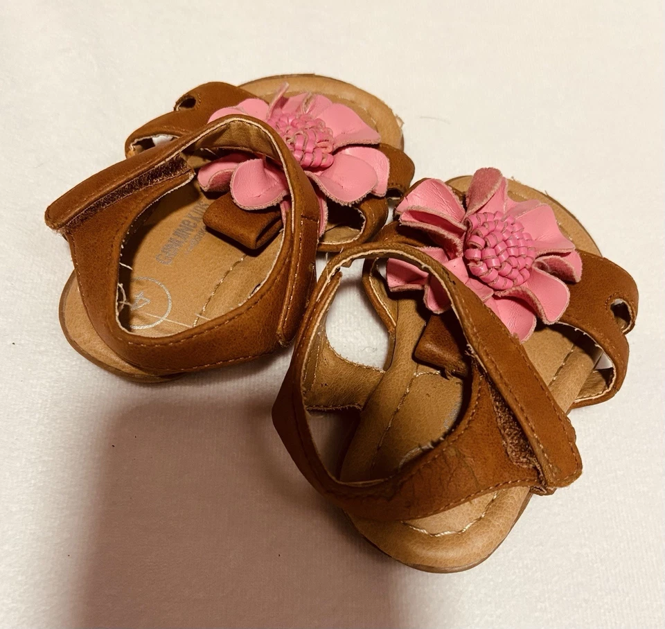 Sandalias Flor Rosa Bebé Niña Talla 4 NUEVAS Foto 4 de 4