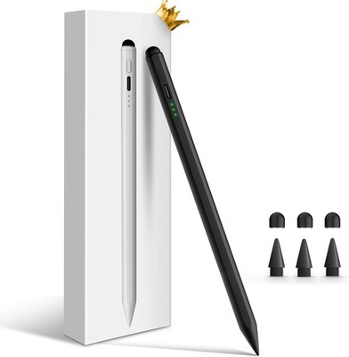 Pencil for Apple iPad A16 11th/10/9/8/7/6, Fast Charge Stylus Pen