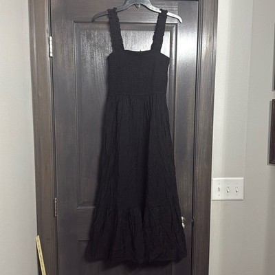 August Sky NWT Women's Sleeveless Black Sundress Size Small