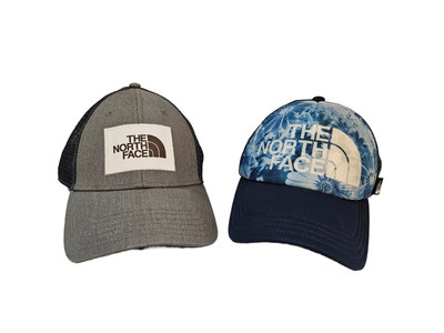 Lot of 2 The North Face Trucker Hats/EXCELLENT Condition 