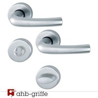 Hoppe TüRgriff Tokyo Rosette Chrom Matt Resista® Wc TüRdrüCker TüRbeschlag
