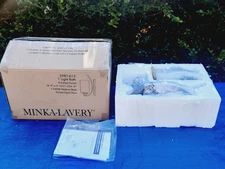 Minka Lavery 3981-613 Tilbury 1 Light Bathroom Vanity Light Sconce Etched Opal