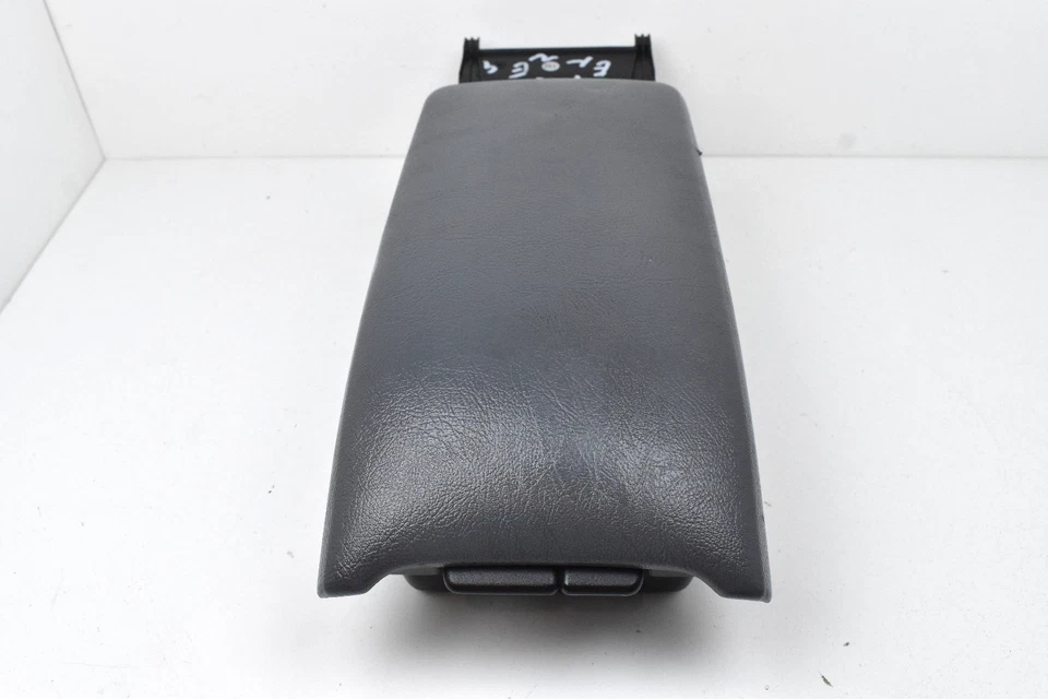 1998-2003 Mercedes-Benz CLK320 Center Console Gray Leather Armrest Storage OEM - Image 4 of 4