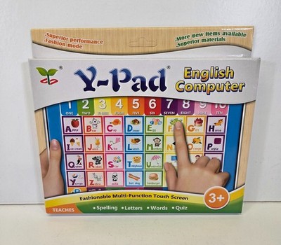 Y-Pad Englisch Computer Lernen Spielzeug Tablet Pädagogisches Kinderspiel Originalverpackt