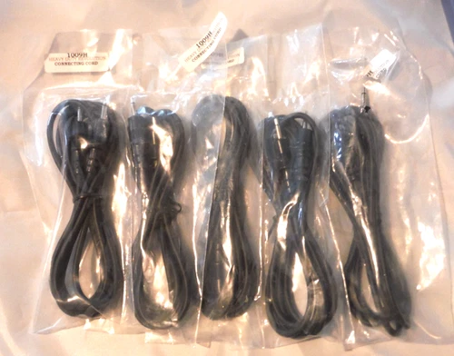 LOT OF 5 -  SPAULDING HEAVY DUTY REVOLUTION CONNECTING CORDS  6 FT. LONG  1009H - product listing photo