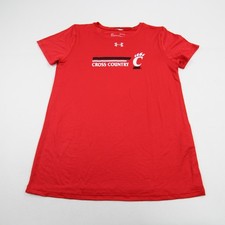 Cincinnati Bearcats Under Armour HeatGear Short Sleeve Shirt Women's Red New