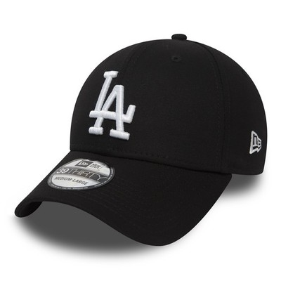 New Era 39Thirty Los Angeles Dodgers Fitted Cap schwarz 94502