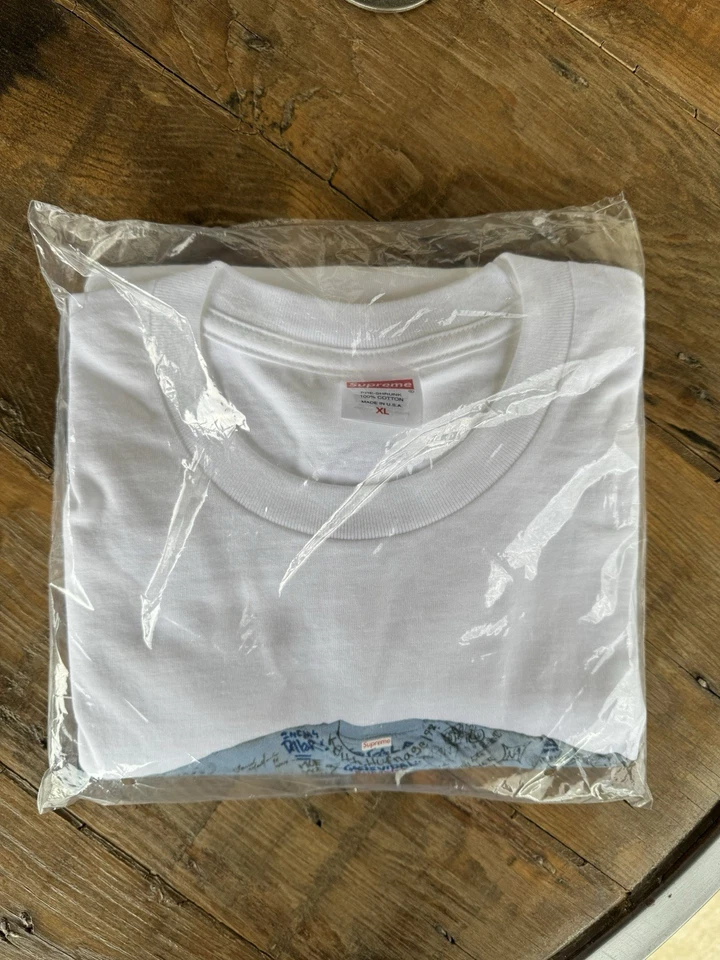 Tee-shirt blanc Supreme 30th Anniversary First - Photo 2/4