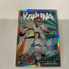 2021-22 Bowman U - The Big Kahuna Autographs #TBK-6 Spencer Rattler—/150