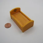 Vintage Fisher Price Little People SESAME STREET ERNIE SINGLE BED #938 Gold