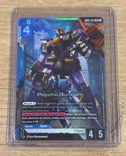 Gundam Dual Impact Psycho Gundam LR GD02-001. Foil.