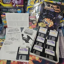 VTG Star Wars: Tie Fighter & Defender of the Empire  IBM 3.5”  PC 1994 LucasArts