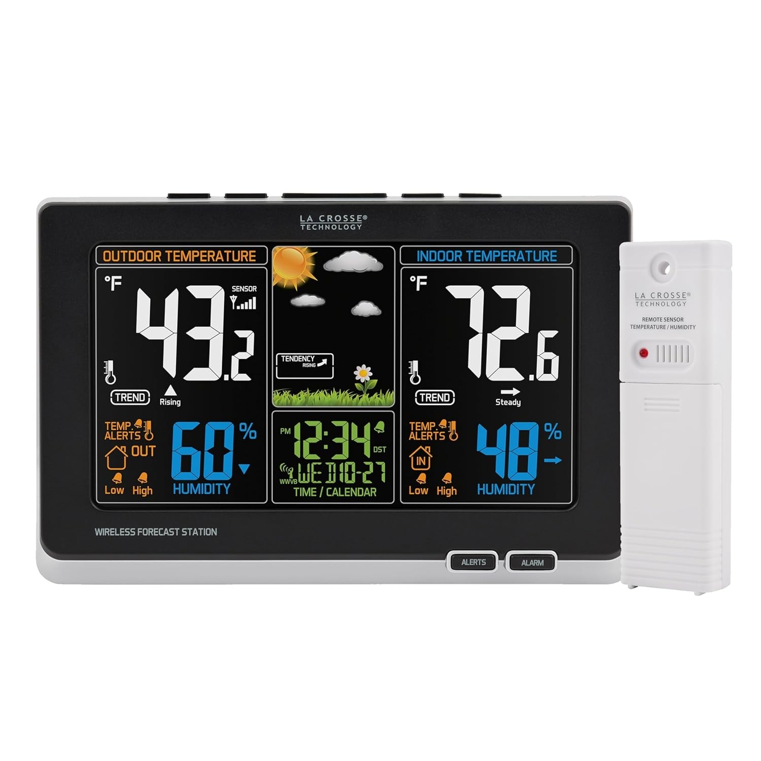 With Full-color Lcd & Atomic Time