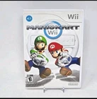 Nintendo Mario Kart Wii *Tested & working* Complete with box and Steering Wheels