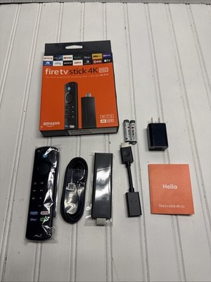 Amazon Fire TV Stick 4K Max Media Streamer - Black** New **