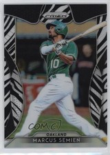 2019 Panini Prizm Tier III Zebra Prizm 95/99 Marcus Semien #217 4g8