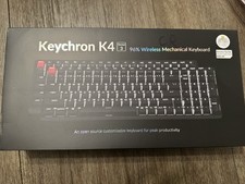 Keychron K4 Version 3 96 Wireless Mechanical Keyboard Banana Tactile QWERTY
