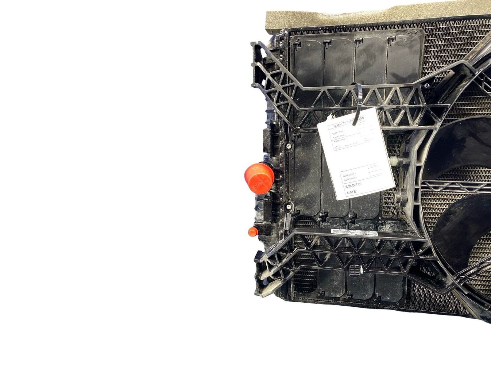 2016-2021 Mclaren 570s RWD 3.8L Rear Left Cooling Radiator Ac Condenser Fan Set