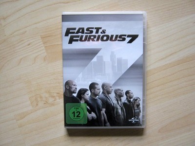DVD:  FAST & FURIOUS 7