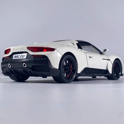 1:24 Maserati MC20 Cabrio Sportwagen Alu Druckguss Modellauto Trendy Toy Orn