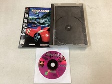 Ridge Racer (PS1, 2006) CIB manuale scatola lunga testato
