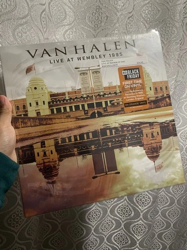 Van Halen – Live At Wembley 1995 LP On Orange Colored Vinyl RSDBF 2025 Hagar NEW