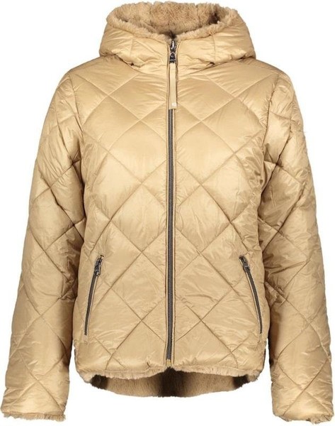 Women GARCIA Jacket Beige Polyester 38 / M / 46