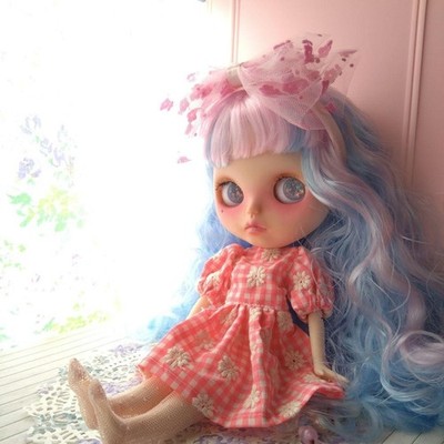 Custom ICY DOLL Neo Blythe Size with Outfit - Handcrafted Art Doll