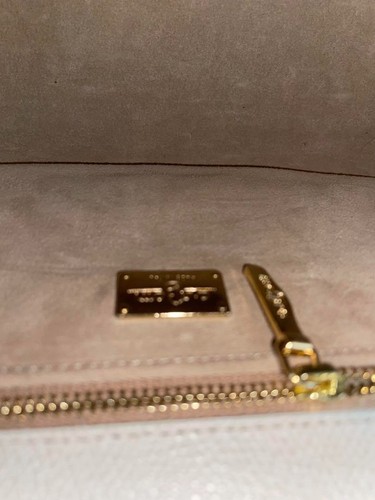 Carbotti Greta Handtasche Umhängetasche Geldbeutel in weiß gebraucht guter Zustand Versand aus JPN - Bild 7 von 7