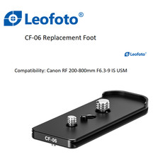 New Leofoto CF-06 Replacement Foot/Lens Foot: Canon RF 200-800mm F6.3-9 IS USM
