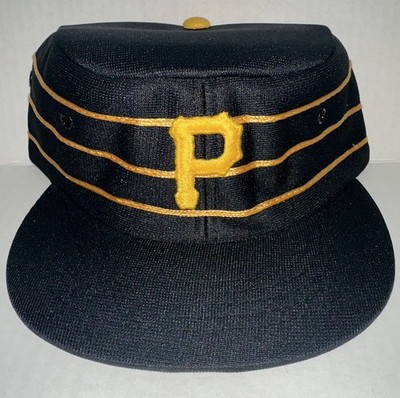 Vintage MLB Pittsburgh Pirates Classic Pillbox Hat Sports Specialties 1970's NEW