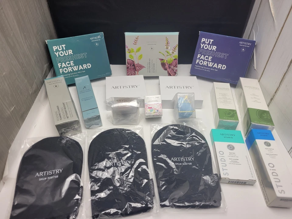 Amway Artistry 17pc Skincare Beauty MEGA Lot - Image 1 of 4