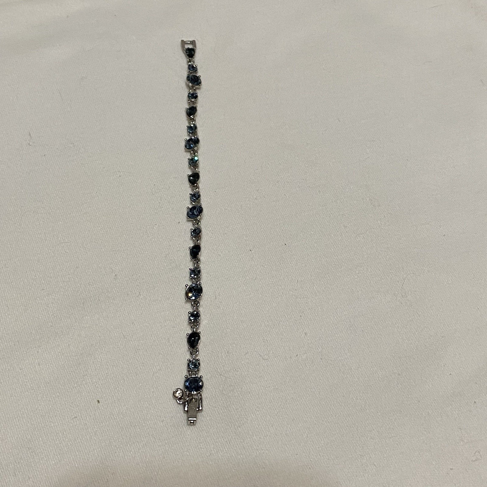 Givenchy Signed Silver-Tone Flex Bracelet Light A… - image 2