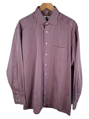 MARVELIS Herren Business Hemd Langarm Lila Kragenweite 41 Non-Iron
