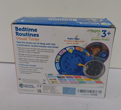 Learning Resources Schlafenszeit-Routinen visueller Timer für Kinder (BOX BESCHÄDIGT)