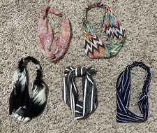 Headbands Lot of 5 Colorful Hair Accessories Hair Bands for Women and Girls