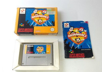 SNES Animaniacs in OVP + Anleitung (Super Nintendo Entertainment System, PAL)
