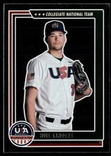 2022 Panini USA Baseball Stars & Stripes Will Sanders USA #26