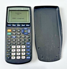 Texas Instruments TI-83 Plus Graphing Calculator School Algebra Graph Math Works