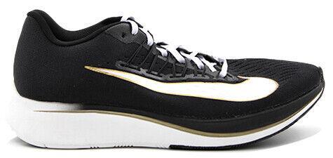 zoom fly black white gold