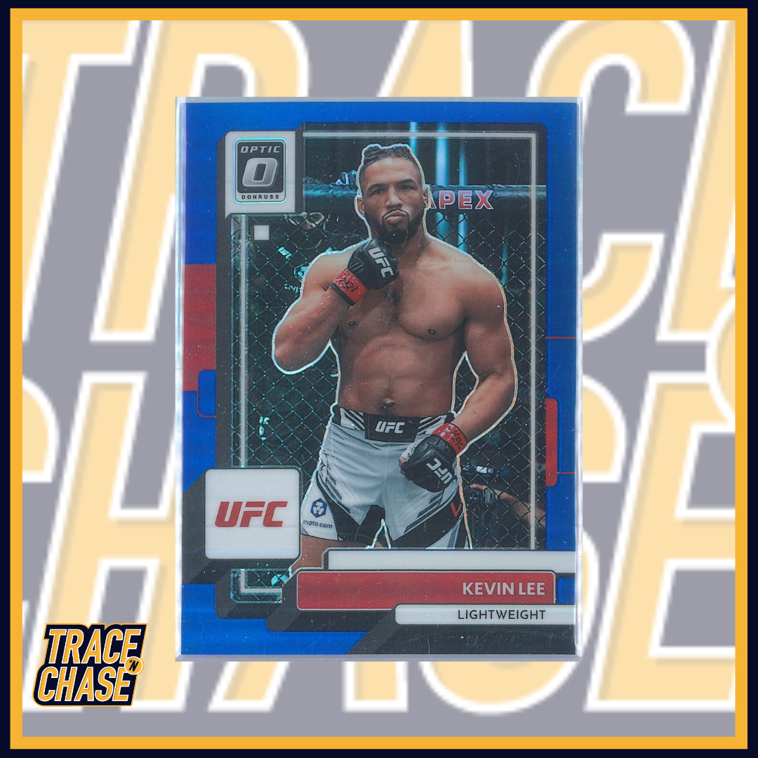2023 Panini Donruss Optic UFC Kevin Lee Blue 15/99 #19