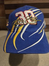 Vintage America Online AOL Chase Authentics Snapback Hat Cap #30 Jeff Green RCR