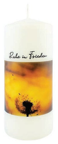Vela de duelo vela conmemorativa vela proverbida de velas Wiedemann novedad de Alemania - Imagen 1 de 6
