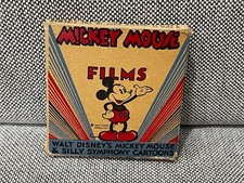Vintage Walt Disney Mickey Mouse 8mm Film Reel Donald Duck in the Fireman w/ Box