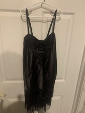 Rubies Speak Easy Black Flapper Costume Adult Size Standard