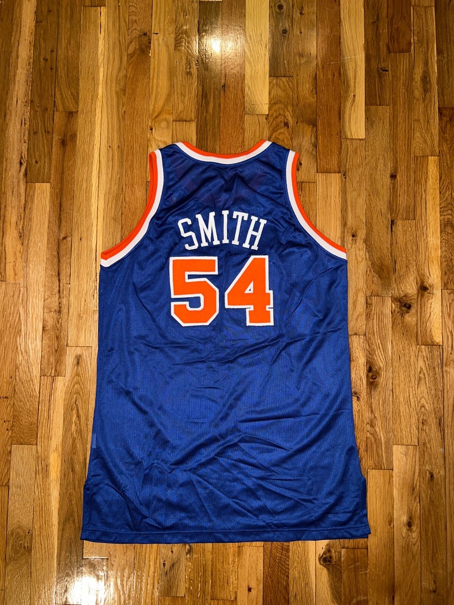 CHARLES SMITH New York Knicks GAME USED WORN Champion 1993-94