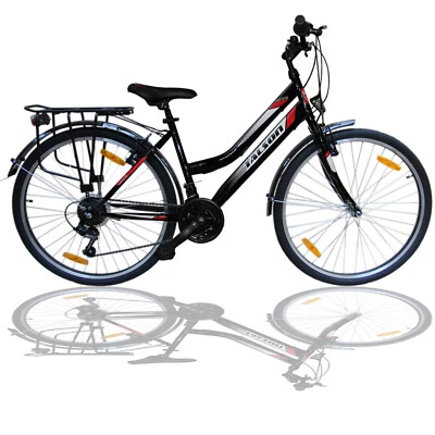 TALSON KINDERFAHRRAD 26 ZOLL SHIMANO 21GANG 26" KINDER FAHRRAD +LICHT SCHWARZ 2024TMCS