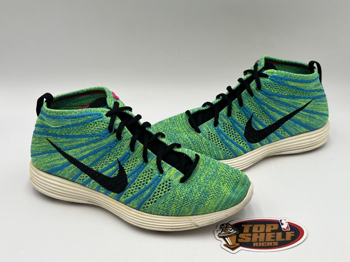 Nike Lunar Flyknit Chukka Blue Glow Size 8.5 Authentic  display picture 1