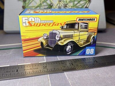Matchbox Ford Pick Up Superfast Box Only 50th