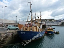 Photo 6x4 Brixham - Trawler This trawler has been laid up for sometime ju c2009